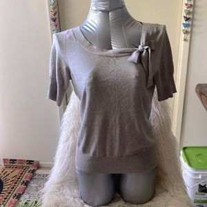 Banana Republic gray top